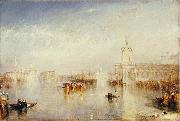Joseph Mallord William Turner The Dogano, San Giorgio, Citella, from the Steps of the Europa oil painting on canvas